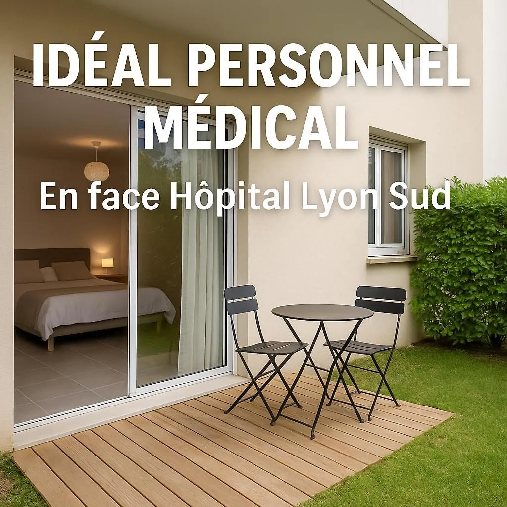 Apartament Ideal Hopitaux Lyon Sud Faculte De Medecine Metro B Moyenne Et Longue Duree Pierre-Bénite
